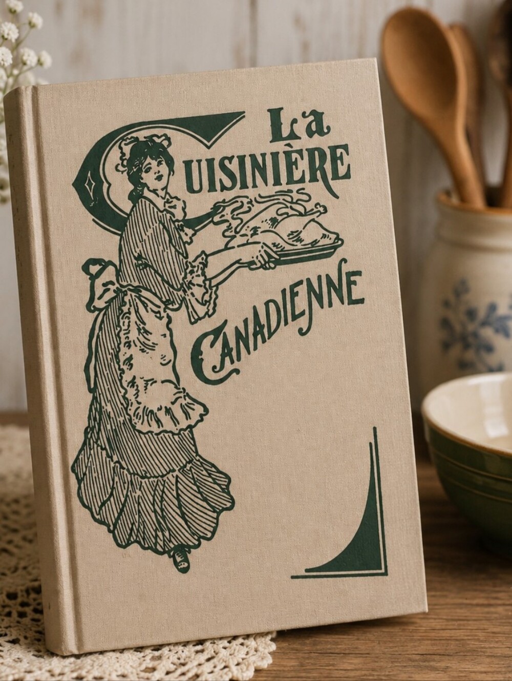 Vintage "La Cuisinière Canadienne" Recipe Book From Quebec